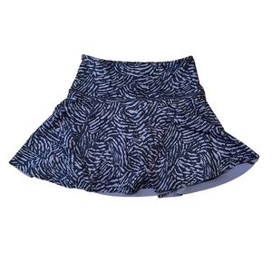 Athleta Ace Printed Tennis Skort 13.5" Fiji Medieval Violet XXS